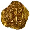 Image 2 : Cartagena, Colombia, gold cob 2 escudos, Philip IV, assayer E below mintmark C to left, dots inside 