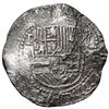 Image 1 : Potosi, Bolivia, cob 8 reales, Philip III, assayer R (curved leg), Grade 1.