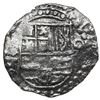 Image 1 : Potosi, Bolivia, cob 8 reales, Philip III, assayer T, Grade 2.