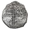 Image 2 : Potosi, Bolivia, cob 8 reales, Philip III, assayer not visible, Grade 1, ex-Christie's.