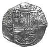 Image 1 : Potosi, Bolivia, cob 4 reales, 1617 M, with P-O-M to left of shield (very rare), Grade 1.
