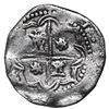 Image 2 : Potosi, Bolivia, cob 2 reales, Philip II, assayer B (3rd or 4th period), Grade 1.