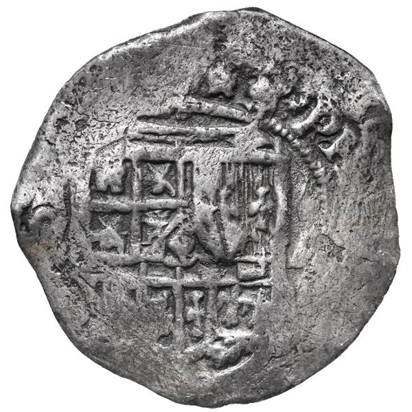 Mexico City, Mexico, cob 4 reales, Philip IV, assayer not visible (D), with Spink box.
