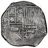 Image 1 : Potosi, Bolivia, cob 8 reales, Philip IV, assayer T (ca. 1630), NGC VF details / saltwater damage / 