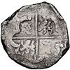 Image 2 : Potosi, Bolivia, cob 8 reales, Philip IV, assayer TR (mid- to late 1630s), NGC XF details / saltwate