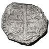 Image 2 : Potosi, Bolivia, cob 2 reales, Philip IV, assayer T, NGC VF details / sea salvaged / Concepcion (Shi
