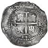 Image 2 : Potosi, Bolivia, cob 8 reales, 1652 E post-transitional (Transitional Type VIII/B), 1-PH-6 at top, e