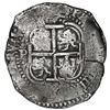 Image 2 : Potosi, Bolivia, cob 8 reales, 1653 E, 1-PH-6 at top, ex-McClung.