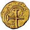 Image 2 : Bogota, Colombia, gold cob 2 escudos, 1654, assayer not visible (R below domination II to right), mi