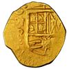 Image 1 : Bogota, Colombia, gold cob 2 escudos, Philip IV, assayer not visible (R below domination II to right