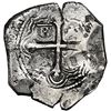 Image 2 : Mexico City, Mexico, cob 8 reales, 1654 P, NGC XF details / cleaned / Maravillas (Shipwreck Blue Lab