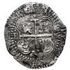 Image 2 : Potosi, Bolivia, cob 8 reales, 1652 E post-transitional (Transitional Type VIII/B), 1-PH-6 at top.