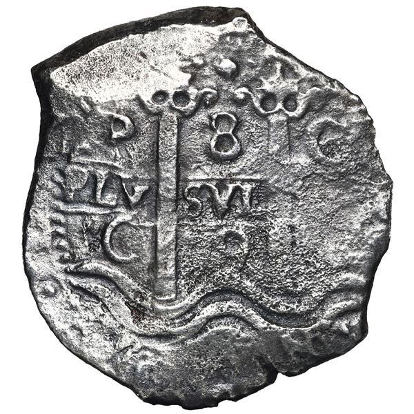 Potosi, Bolivia, cob 8 reales, 1679 C.