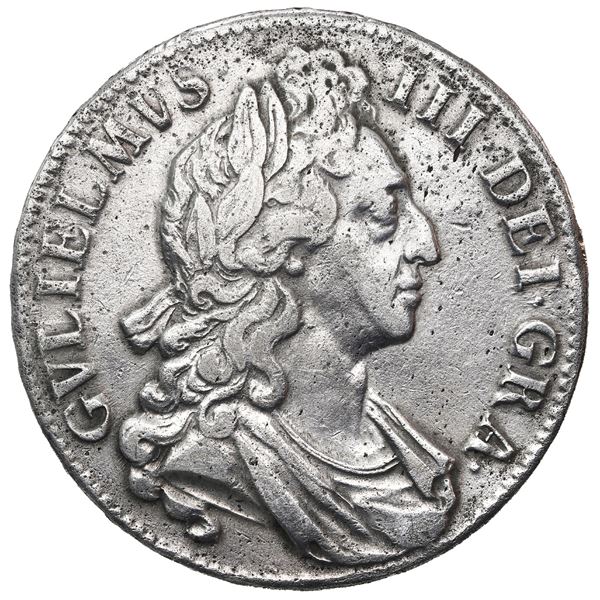 Great Britain (London, England), crown, William III, 1696, edge-lettering OCTAVO.