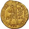 Image 1 : Utrecht, United Netherlands, gold ducat, 1724, NGC MS 64 / Akerendam (Shipwreck Blue Label).