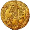 Image 1 : Utrecht, United Netherlands, gold ducat, 1724, NGC MS 63 / Akerendam (Shipwreck Blue Label).