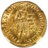 Image 1 : Holland, Netherlands (United), gold ducat, 1729, NGC MS 62.