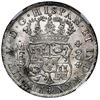 Image 2 : Mexico City, Mexico, pillar 8 reales, 1736 MF, NGC UNC details / saltwater damage / Rooswijk (Shipwr