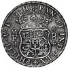 Image 2 : Mexico City, Mexico, pillar 8 reales, Philip V, 1736 MF.