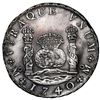 Image 1 : Mexico City, Mexico, pillar 8 reales, Philip V, 1740 MF.