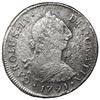 Image 1 : Lima, Peru, bust 4 reales, Charles IV transitional (bust of Charles III, ordinal IV), 1791 IJ.