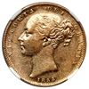 Image 1 : Great Britain (London, England), gold sovereign, Victoria (young head), 1855, with WW incuse, NGC XF