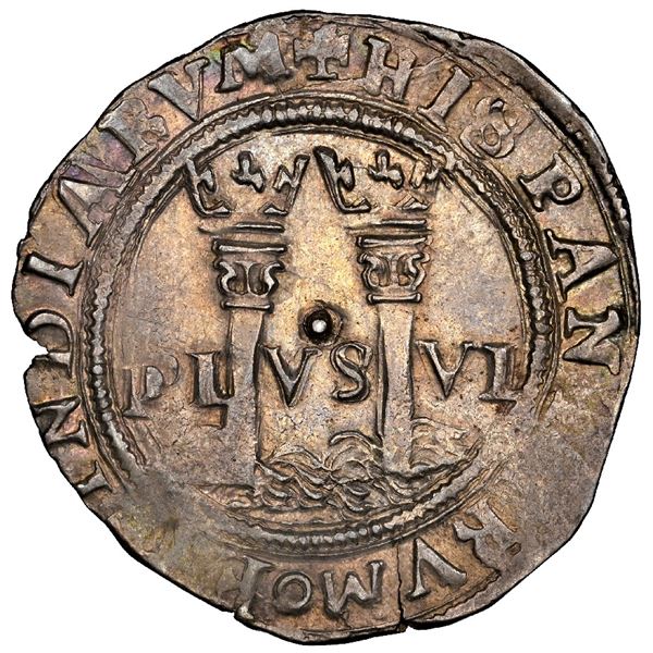 Mexico City, Mexico, 1 real, Charles-Joanna, "Late Series," assayer O/L to left, mintmark oM to righ