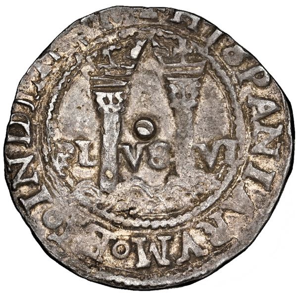 Mexico City, Mexico, 1 real, Charles-Joanna, "Late Series," assayer O to right, mintmark oM to left