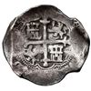 Image 2 : Mexico City, Mexico, cob 8 reales, Philip III, assayer D/F (ca. 1618).