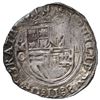 Image 1 : Mexico City, Mexico, cob 4 reales, Philip II, assayer O below mintmark oM to left, denomination o-II