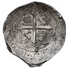 Image 2 : Mexico City, Mexico, cob 4 reales, Philip III, assayer F (pre-dated type), diamond-shaped stops in l