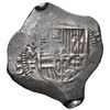 Image 1 : Mexico City, Mexico, cob 4 reales, Philip III, assayer F (dated type), diamond-shaped stops in legen