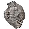 Image 1 : Mexico City, Mexico, cob 4 reales, Philip IV, assayer P (1650s).