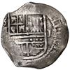 Image 1 : Mexico City, Mexico, cob 2 reales, Philip III, assayer not visible (F or oF) below mintmark oM to le