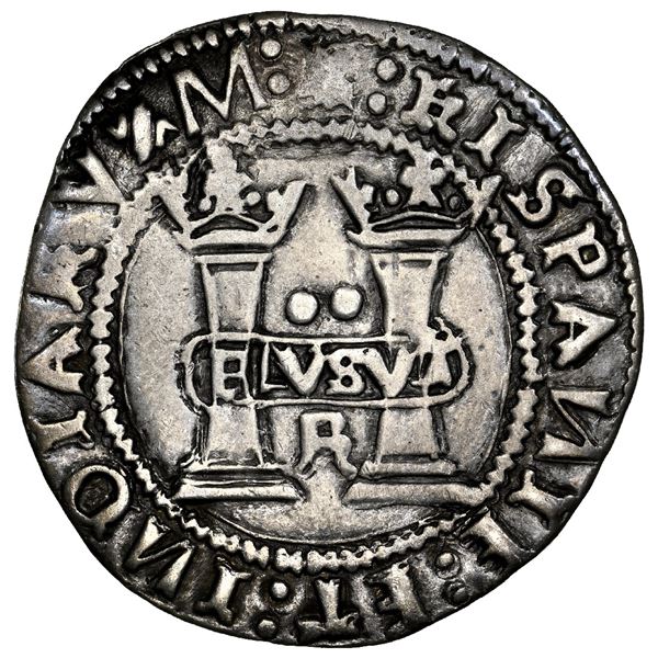 Mexico City, Mexico, 2 reales, Charles-Joanna, "Early Series," assayer R (Rincon) at bottom between 