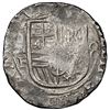 Image 1 : Mexico City, Mexico, cob 8 reales, Philip II, assayer F, figure-8 stops in legends, NGC XF 45.