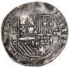 Image 1 : Potosi, Bolivia, cob 8 reales, Philip II, assayer C below erasure, rare, PCGS XF detail / tooled.