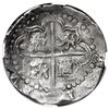 Image 2 : Potosi, Bolivia, cob 8 reales, Philip II, assayer RL, NGC XF 40.
