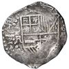 Image 1 : Potosi, Bolivia, cob 8 reales, Philip III, assayer R (curved leg).
