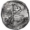 Image 2 : Potosi, Bolivia, cob 8 reales, Philip IV, assayer FR (ca. 1640).