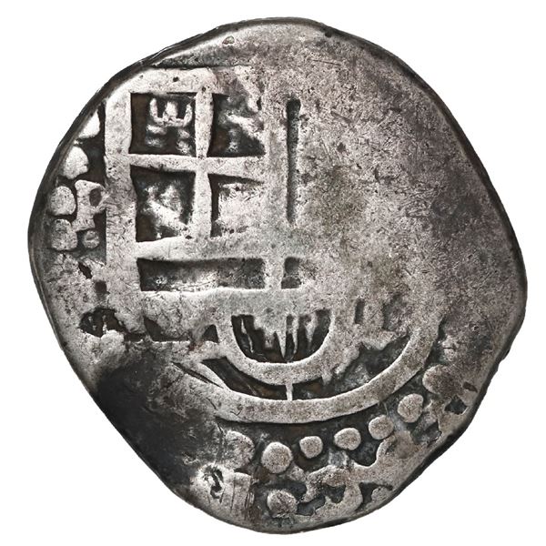 Potosi, Bolivia, cob 2 reales, 1629 T, rare.