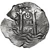 Image 1 : Potosi, Bolivia, cob 8 reales, 1677 E.