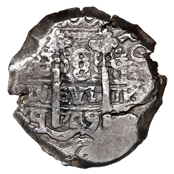 Potosi, Bolivia, cob 8 reales, 1749 q.