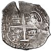 Image 2 : Potosi, Bolivia, cob 4 reales, 1687 VR, PCGS XF45, finest known in PCGS census, ex-Pat Johnson, ex-"