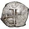Image 2 : Potosi, Bolivia, cob 4 reales, 1715 Y, rare.