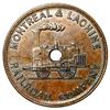 Image 2 : Montreal, Province of Canada (struck in England), Montreal & Lachine Railroad Company Third Class co