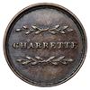 Image 2 : Montreal, Lower Canada (struck in England), "bout de l'isle" copper token for trip by wagon (charret