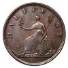 Image 2 : Nova Scotia, Canada, copper half penny token, 1815, Genuine British Copper, reeded edge, ex-Oppenhei