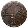 Image 1 : Prince Edward Island, Canada, copper half penny "sheaf of wheat" token, 1840, Commerce & Trade, plai