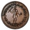 Image 1 : Lower Canada, copper half penny "Irishman" token, no date (1800s), ex-Baker.